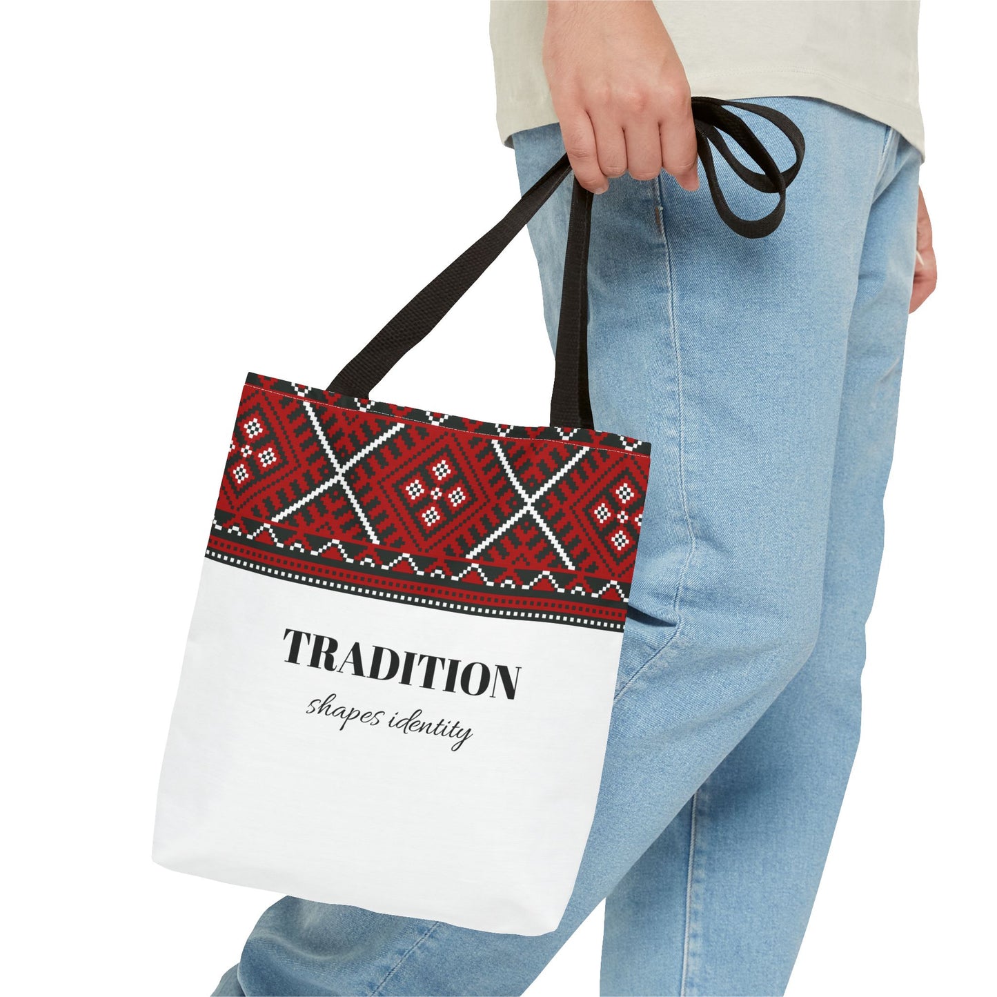 Patterned Tote Bag