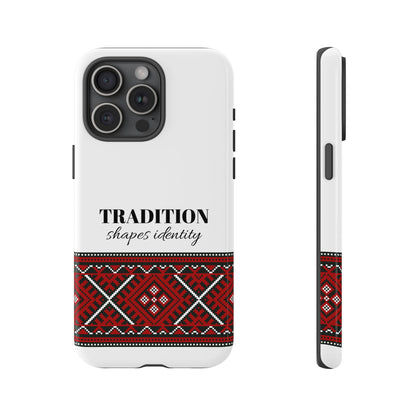 Phone Case - Traditional Pattern Design Tough Case