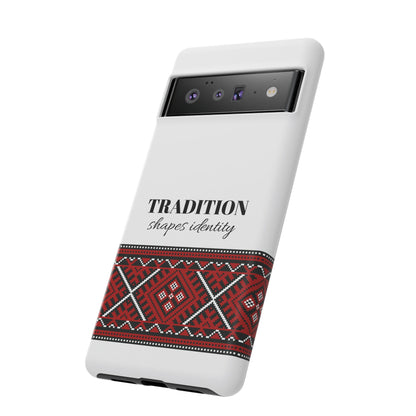 Phone Case - Traditional Pattern Design Tough Case