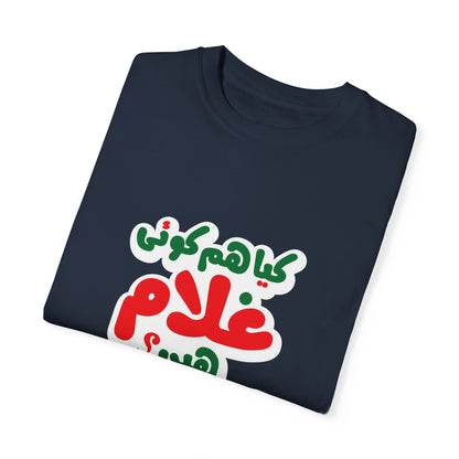 Kya hum koi ghulam hain - Desi T-Shirt