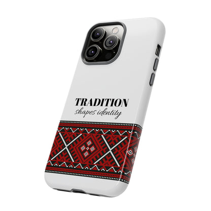 Phone Case - Traditional Pattern Design Tough Case