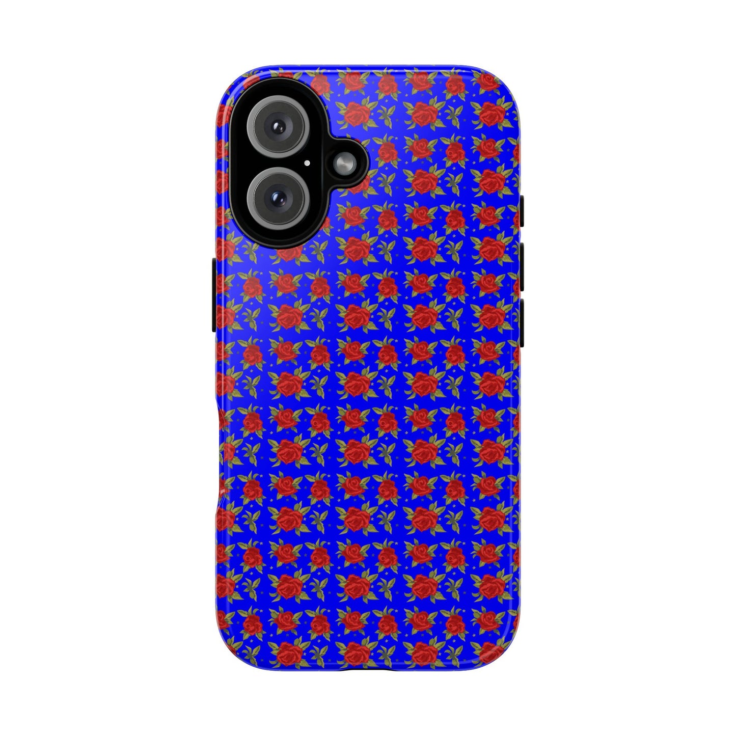 Arabic Traditional Floral Pattern Tough Phone Cases (Blue)