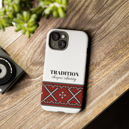 Phone Case - Traditional Pattern Design Tough Case