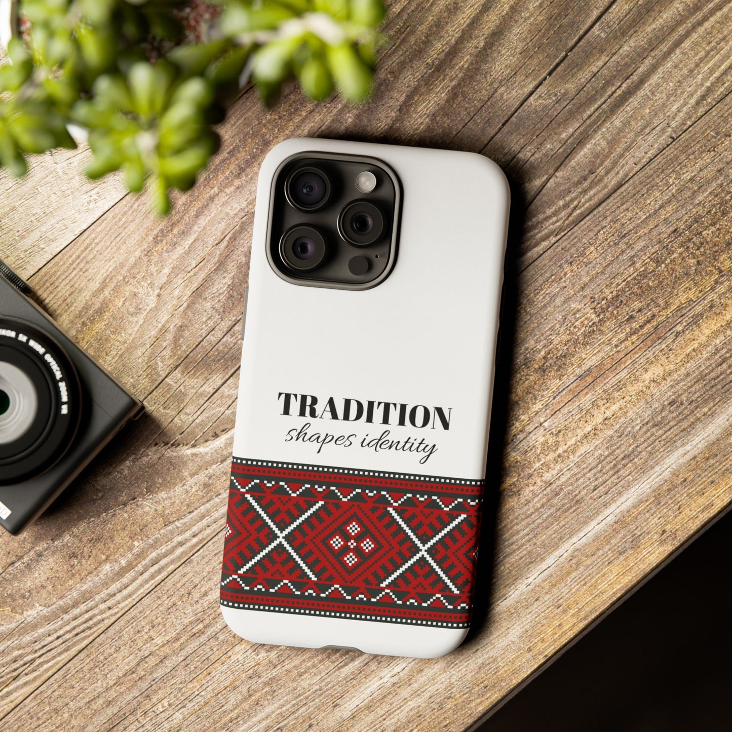 Phone Case - Traditional Pattern Design Tough Case