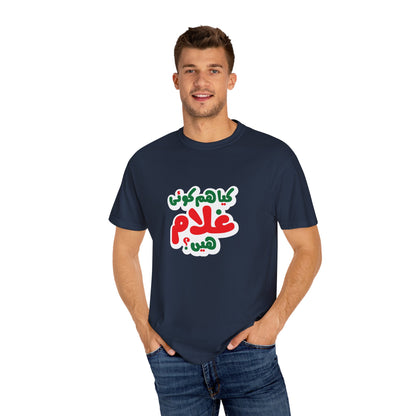 Kya hum koi ghulam hain - Desi T-Shirt