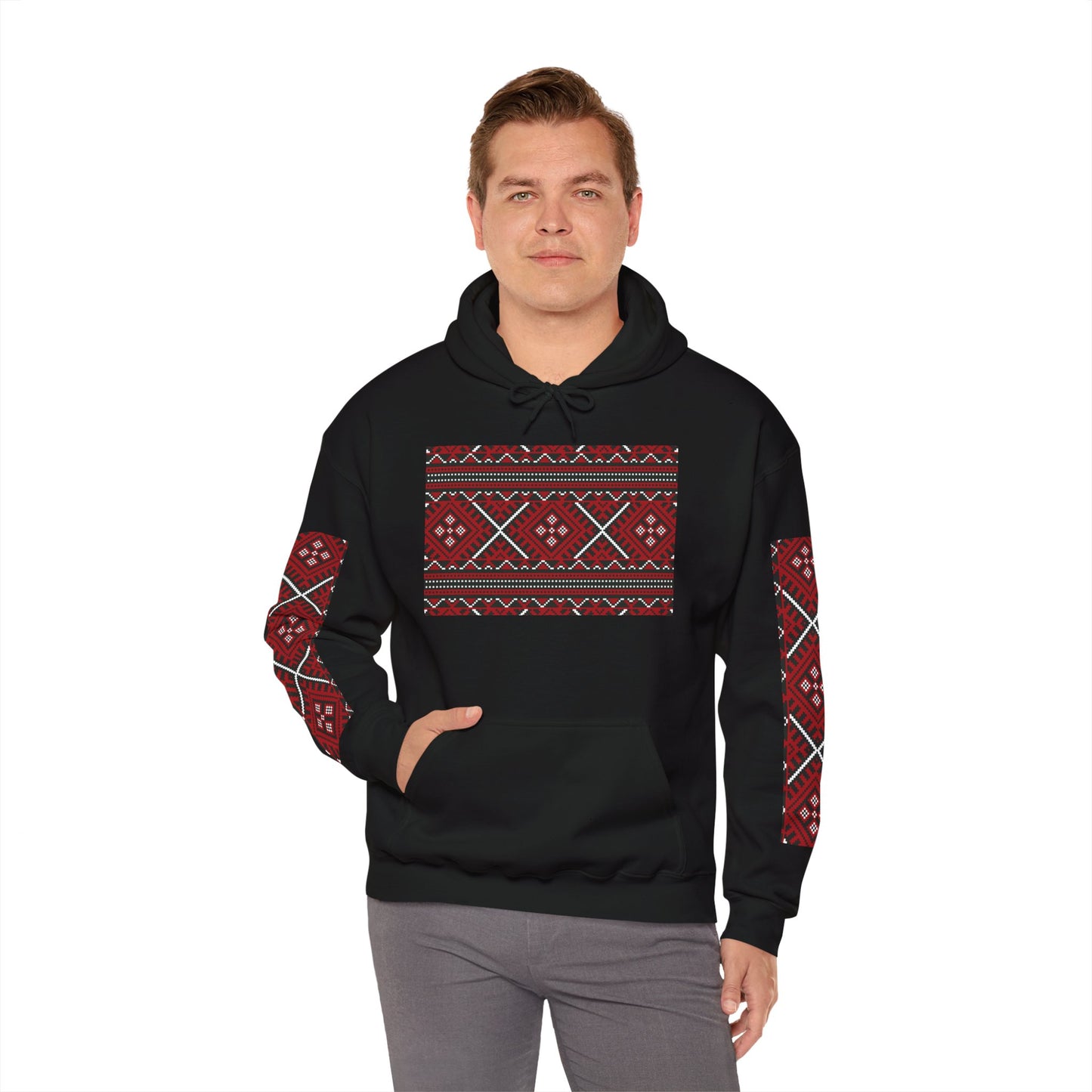 Cultural Pattern Hoodie