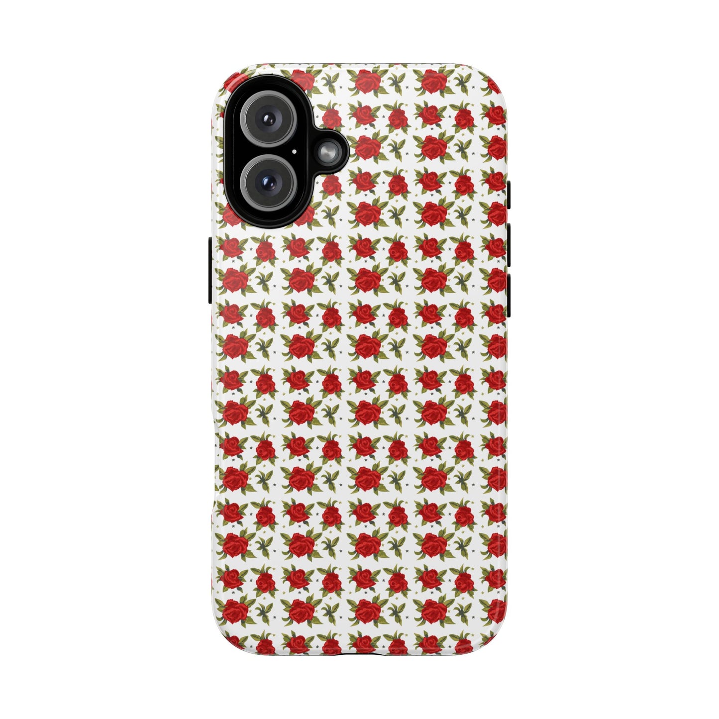 Arabic Traditional Floral Pattern Tough Phone Cases (White)