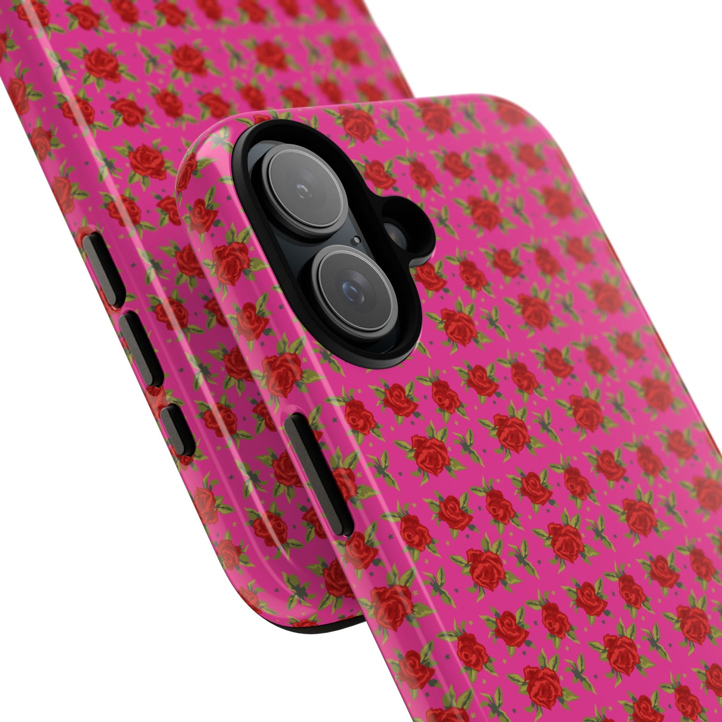 Arabic Traditional Floral Pattern Tough Phone Cases (Pink)