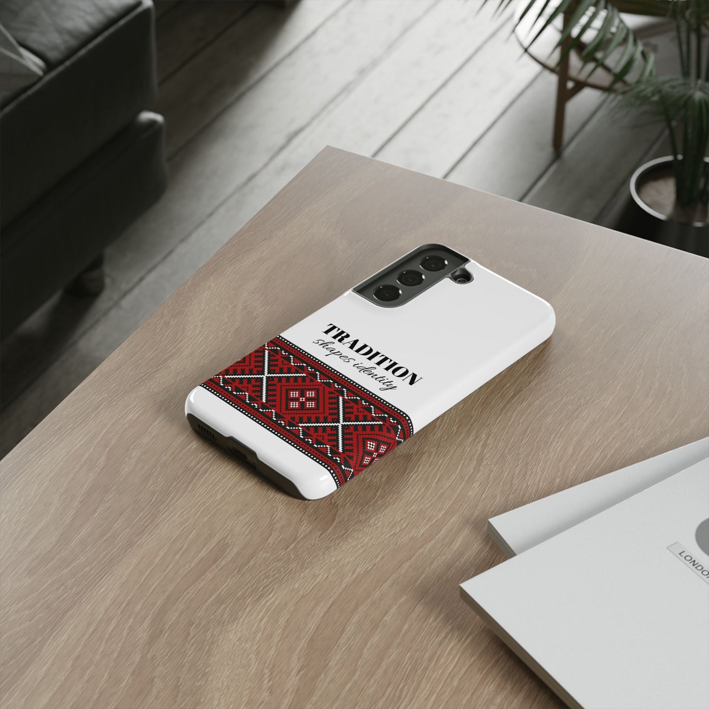 Phone Case - Traditional Pattern Design Tough Case