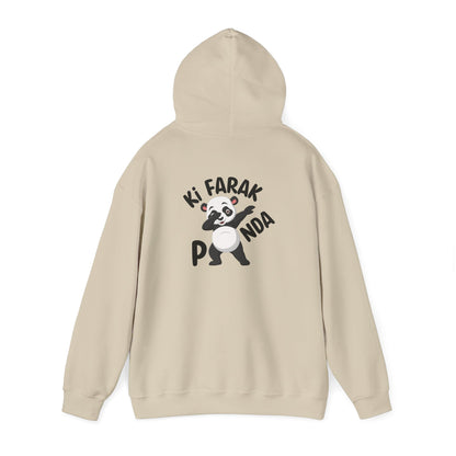 Ki Farak Panda - Desi Hoodie Design