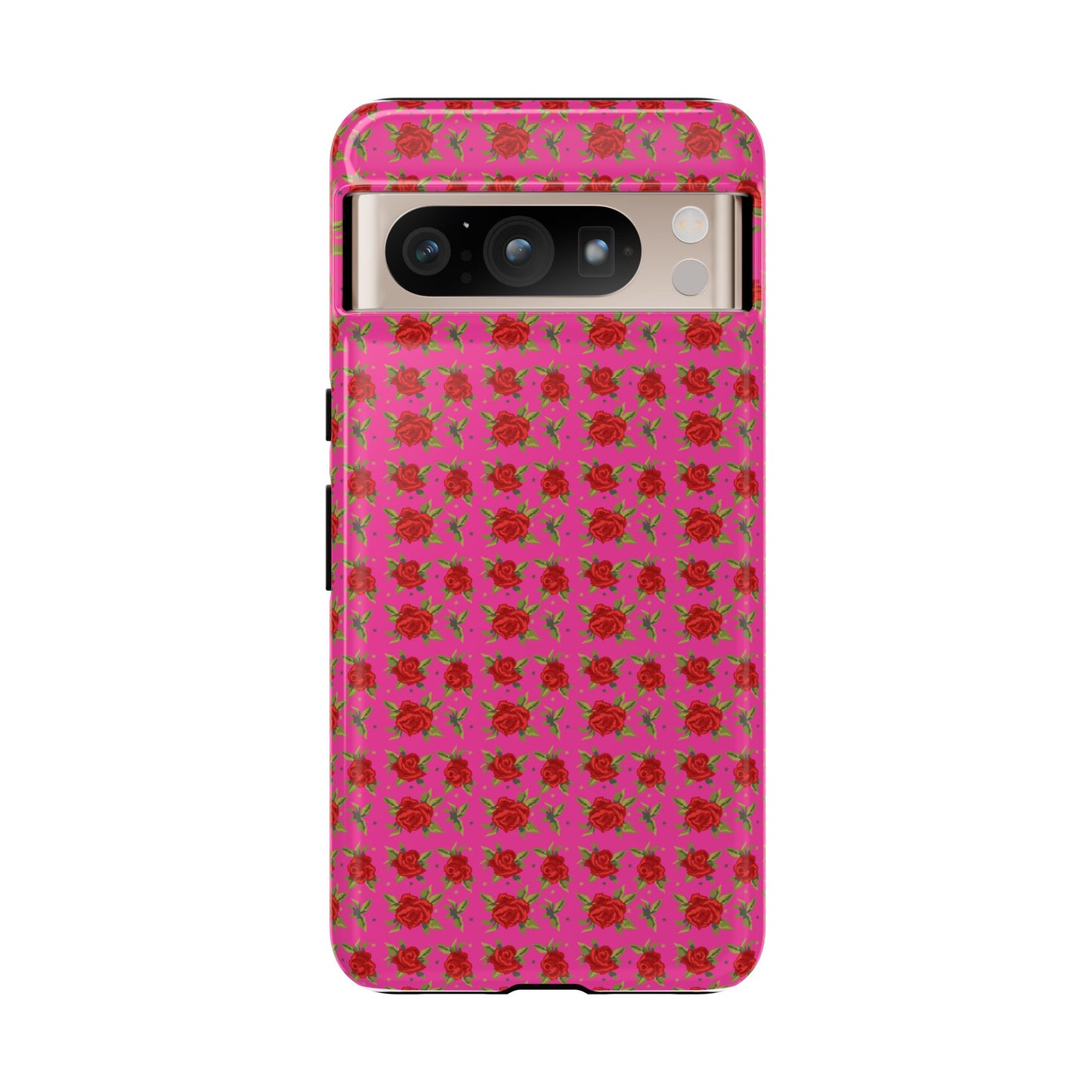 Arabic Traditional Floral Pattern Tough Phone Cases (Pink)