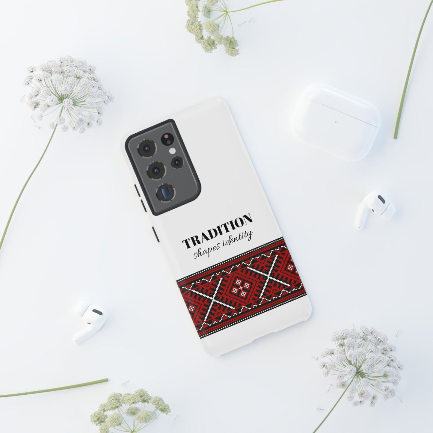 Phone Case - Traditional Pattern Design Tough Case