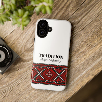 Phone Case - Traditional Pattern Design Tough Case