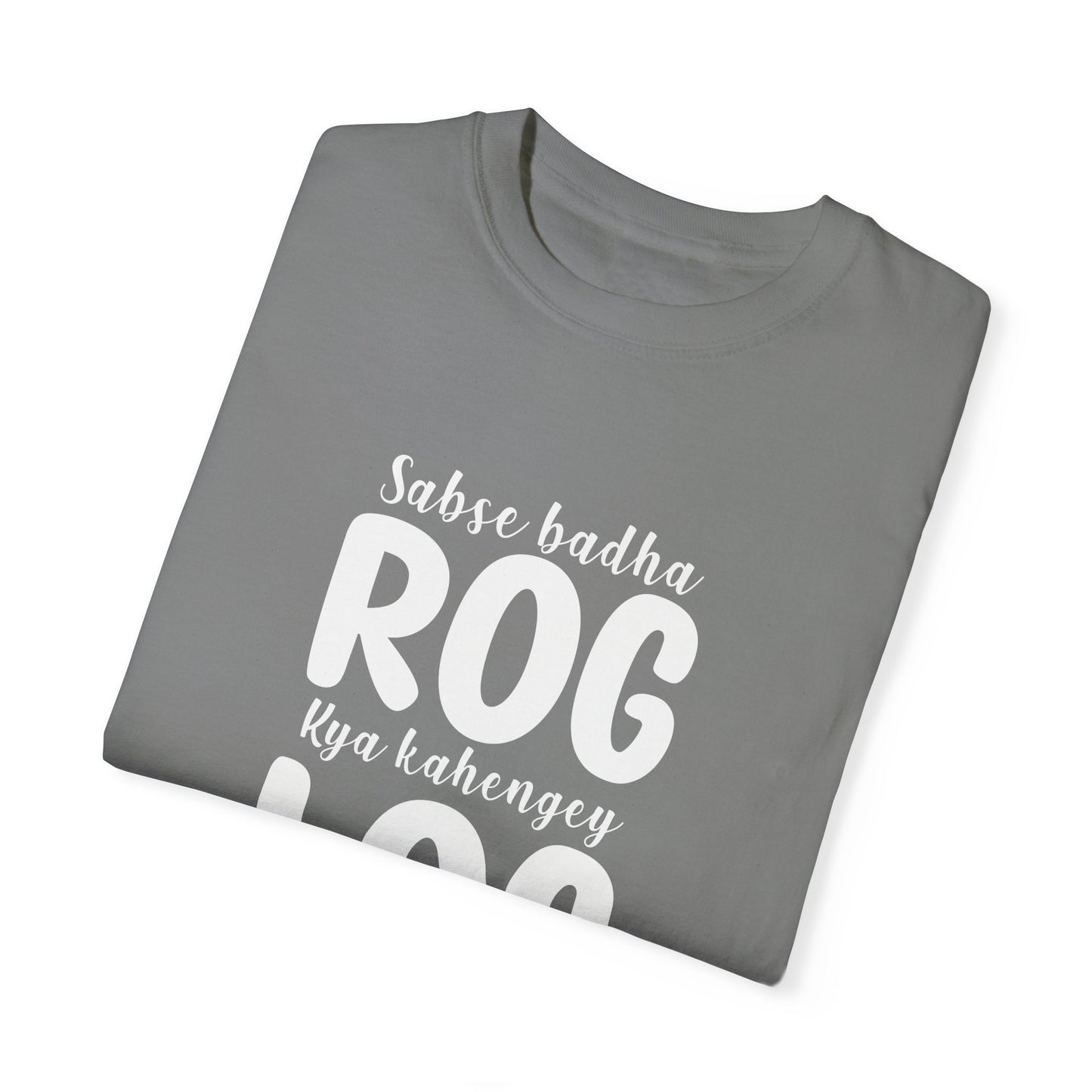 Kya Kahengey Log - Desi Design T-Shirt