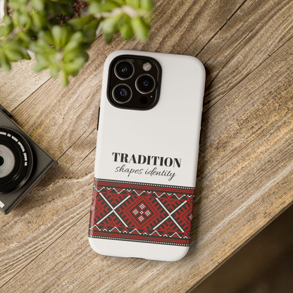 Phone Case - Traditional Pattern Design Tough Case