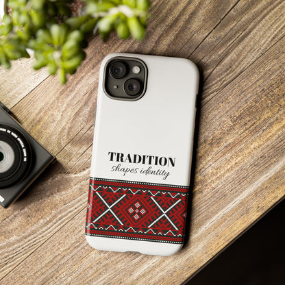 Phone Case - Traditional Pattern Design Tough Case