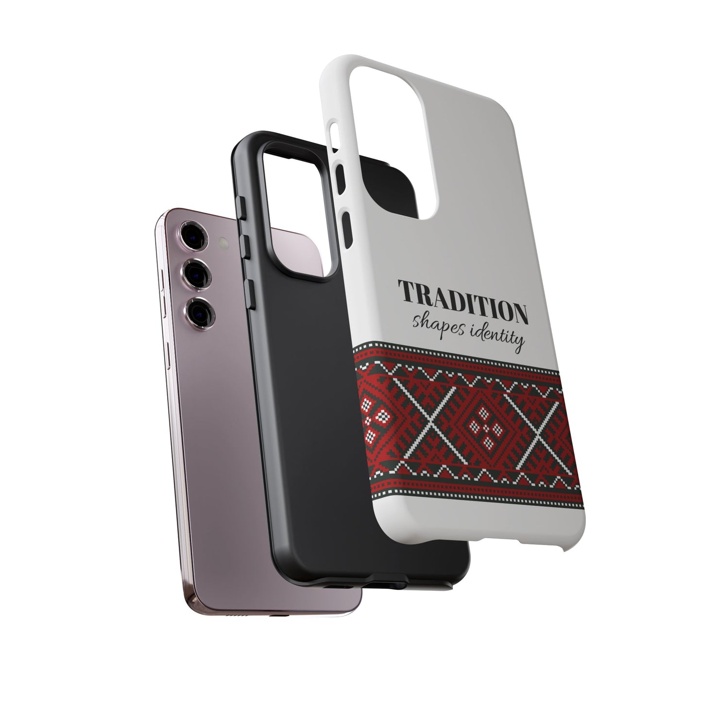 Phone Case - Traditional Pattern Design Tough Case