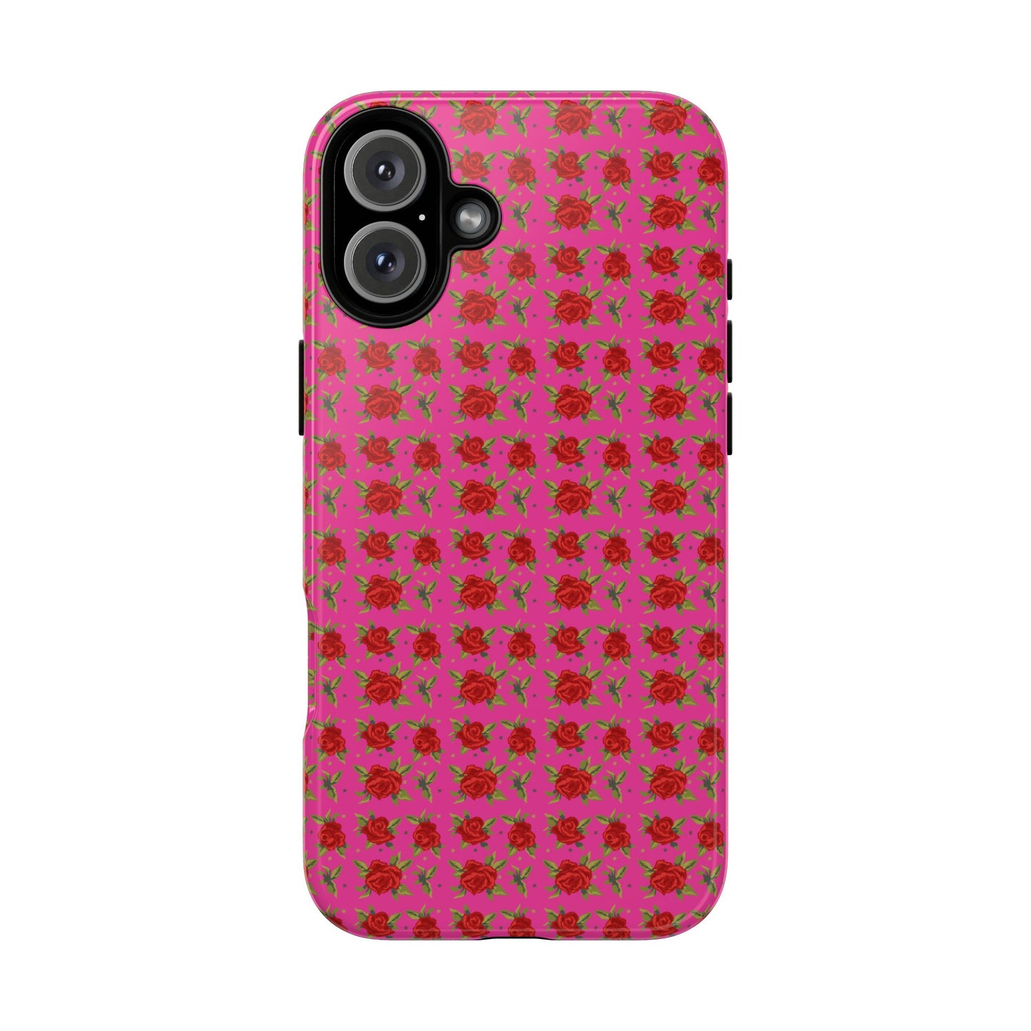 Arabic Traditional Floral Pattern Tough Phone Cases (Pink)